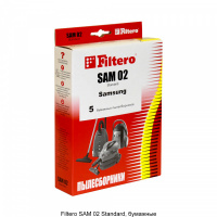 Мешки-пылесборники Filtero SAM 02 Standard, 5 шт, бумажные