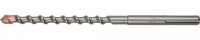 Бур Зубр 29350-340-18_z01 по бетону, хвостовик "SDS-Max", 2 резца, спираль шнек, 18х340мм