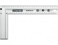 Угольник столярный Stayer Hercules 3432-25, 250 мм с усиленным алюминиевым полотном