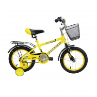 Велосипед детский Torrent Saturn + корзина желтый