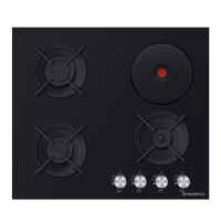 Комбинированная (электрическая+газовая) панель Maunfeld EEHG.64.13CB/KG