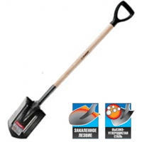 Лопата Зубр Мастер Фаворит штыковая, 260х190х1200мм 4-39513_z01