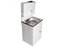 Умывальник Акватекс с ЭВН+мойка нерж. белый