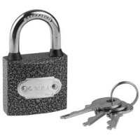 Замок Зубр "Мастер" навесной, металлический корпус, закаленная дужка, 38мм 3712-38