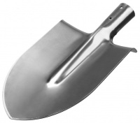 Лопата Зубр 39440 "Мастер-НС" штыковая из нержавеющей стали, без черенка