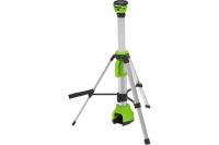 Мачта  светодиодная осветительная аккумуляторная Greenworks, 4V,  2-в-1, без АКБ и ЗУ, Арт. 3401107