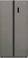 Холодильник Weissgauff WSBS 500 Inverter NoFrost Dark Grey