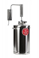 Самогонный аппарат с термометром "Первач"-Эконом 20Т, 20л