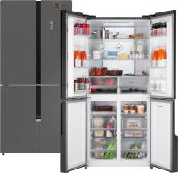 Холодильник Weissgauff WCD 450 Bru Steel Glass NoFrost Inverter