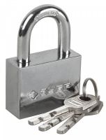 Замок Зубр "Мастер" 3710-60_z01 навесной, стальной корпус, закаленная дужка, 60мм