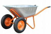 Тачка строительная TS120/2 PLUS 2- колеса