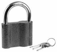 Замок Stayer "Master" 37145-80 навесной, металлический корпус, с закаленной дужкой, в коробке, 80мм