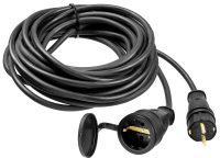 Удлинитель-шнур Зубр "КГ 325-Ш", 10 м, 55017-10