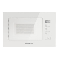 Микроволновая печь встраиваемая HOMSair MOB205WH