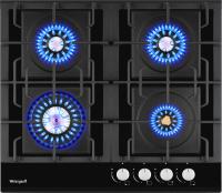Варочная панель газовая Weissgauff HGG 6445 BL Volcano Burner