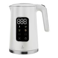 Чайник стальной с двойными стенками Lex LXK 30026-1,  ( белый)