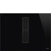 Варочная поверхность индукционная со встроенной вытяжкой Smeg HOBD472D2
