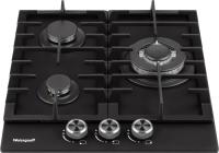 Варочная поверхность газовая Weissgauff HGG 451 BFh Nano Matt Glass