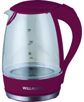 Чайник Willmark WEK-1708G бордовый