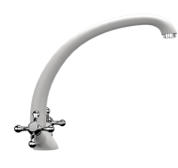 Смеситель Ulgran U-013 ультра-белый