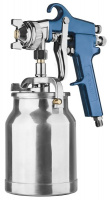 Краскопульт пневматический Зубр "Профессионал" "ПРО Н350", с нижним бачком, 1,8мм 06451-1.8
