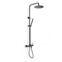 Система для душа Milacio Onis MCU.151.MB, черный матовый