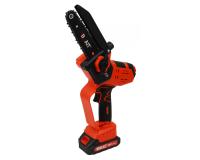 Пила цепная аккумуляторная мини Brait BCCS20NM-1 (20В,2х2Ah,ЗУ,шина15см,цепь1/4х1,1х36зв), кейс