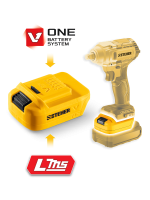 Адаптер для АКБ LMS Steher LMS-V1 20 В под инструмент V1