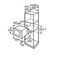 Встраиваемая микроволновая печь Weissgauff HMT-202