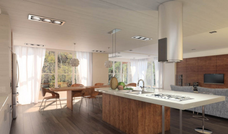 Вытяжка Konigin Equilibrium Steel Glass