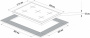Газовая варочная панель Korting HG 997 CTX