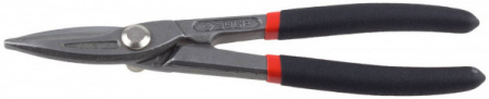 Ножницы по металлу Зубр цельнокованые, прямые, У8А, 200 мм 23015-20