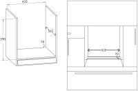 OKB_4630_CMX Духовой шкаф Korting OKB 4630 CMX