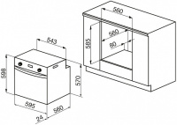 Духовой шкаф Korting OKB 792 CFX