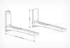 Кронштейн Holder MWS-2003 черный