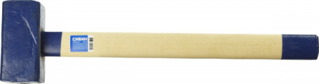 Кувалда Сибин 20133-6 с деревянной рукояткой, 6кг