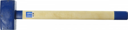 Кувалда Сибин 20133-8 с деревянной рукояткой, 8кг
