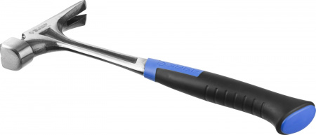 Молоток-гвоздодер Зубр "Профессионал" 20258-580 цельнокованый с магнитом и двухкомпонентной рукояткой, 580г