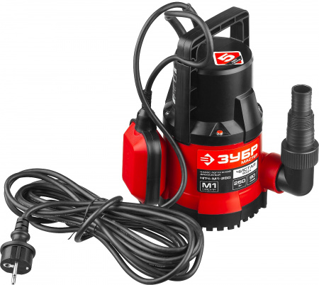 Насос Зубр Мастер М1 погружной дренажный НПЧ-М1-250