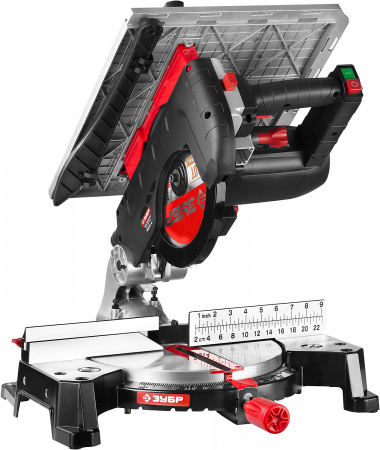 Пила торцовочная комбинированная Зубр Мастер ЗПТК-255-1800