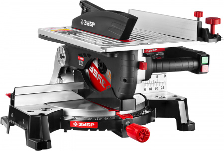 Пила торцовочная комбинированная Зубр Мастер ЗПТК-255-1800