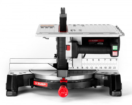 Пила торцовочная комбинированная Зубр Мастер ЗПТК-255-1800