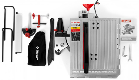 Пила торцовочная комбинированная Зубр Мастер ЗПТК-255-1800