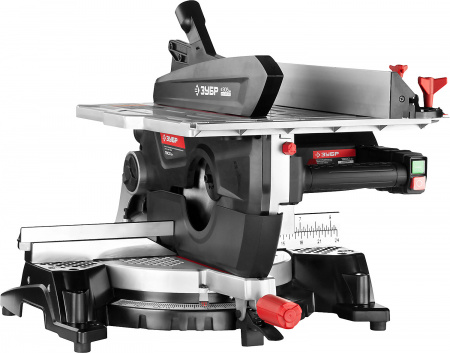 Пила торцовочная комбинированная Зубр Мастер ЗПТК-305-1900