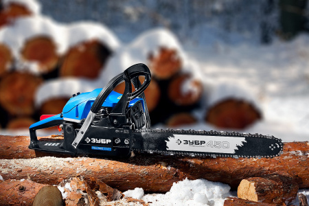 Пила цепная бензиновая Зубр Профессионал ПБЦ-370 35П