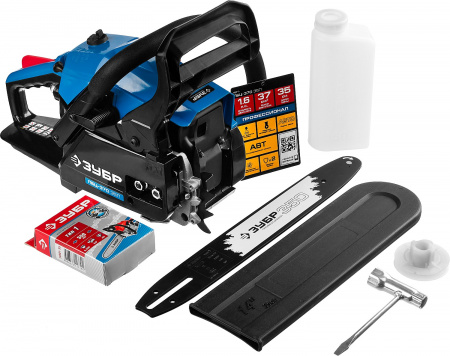 Пила цепная бензиновая Зубр Профессионал ПБЦ-370 35П