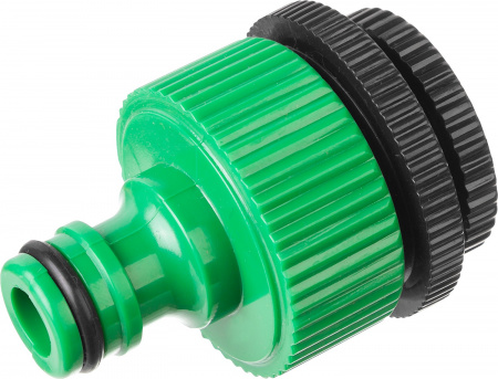 Адаптер внешний (резьба внешняя-соединитель) Росток 426355, 1/2"- 3/4"- 1"