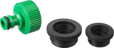 Адаптер внешний (резьба внешняя-соединитель) Росток 426355, 1/2"- 3/4"- 1"