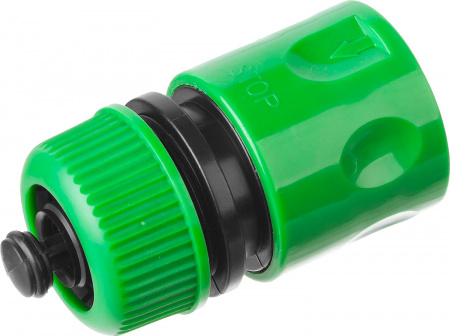 Соединитель с автостопом (шланг-насадка) Росток 426361, 1/2"