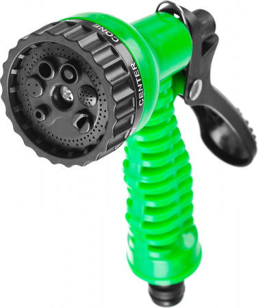 Набор поливочный Росток 427369: Распылитель пистолетный 7 поз., 2 соединителя 3/4", адаптер внешний